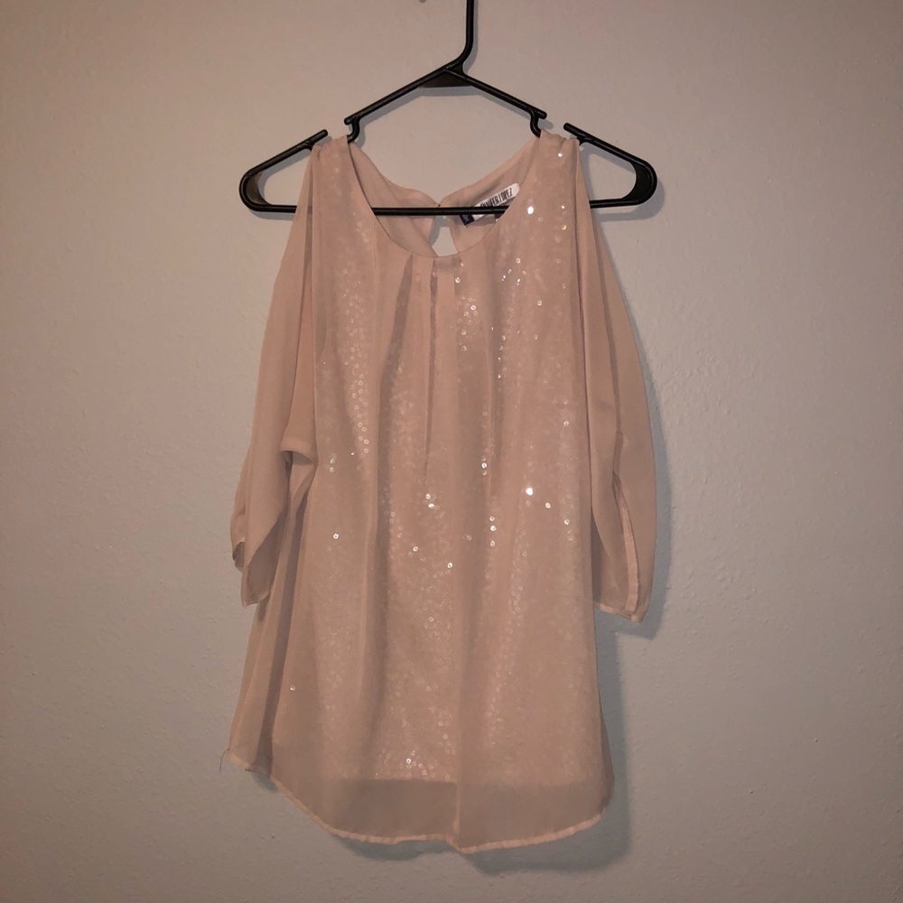 Blush colored top